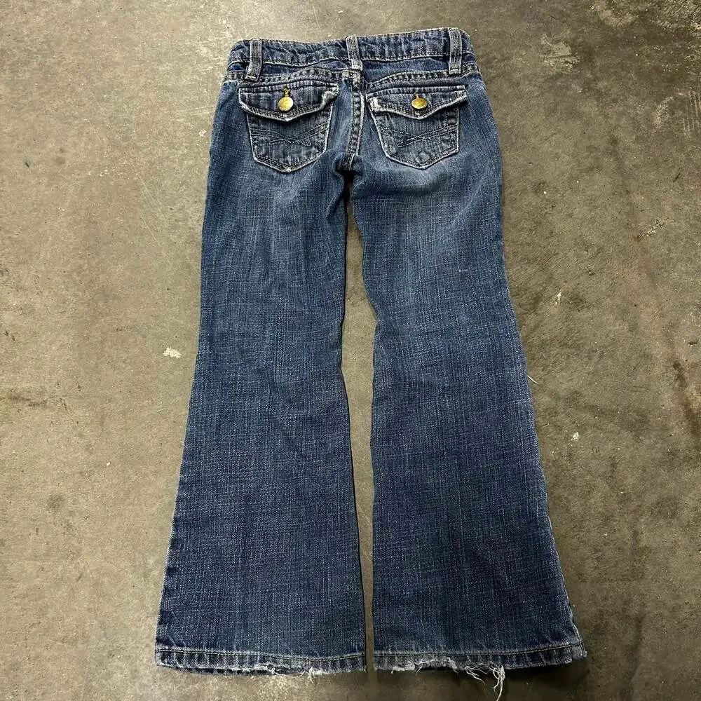 GapKids 1969 Girls Boot Cut Jeans Size 5 Regular Y2K